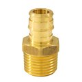 Apollo PEX-A 1/2 in. Expansion PEX in to X 1/2 in. D MPT Brass Adapter EPXMA1212